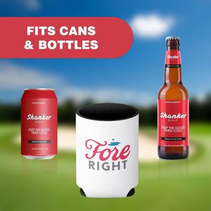 Can Coolers for Golf Neoprene Cans and <b>Bottles</b> Coolies Great Funny Golf Tournament Gift for Golfers Personalized s - Product Image 3