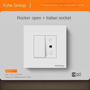 Enchufe de Pared Empotrado Personalizado de 3/9 Orificios con Panel Táctil y Material de PC Ignífugo de 20A - Product Image 4