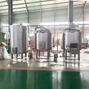Máquina marcadora de cerveja de 600l litros, equipamentos para fabricação de cerveja