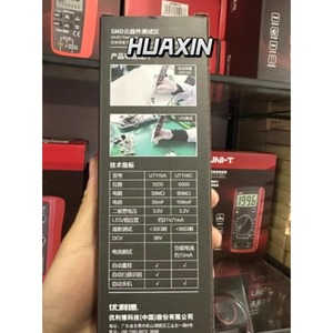 Testeur numérique intelligent UNI-T UT116C, mini multimètre pour tester les diodes, la continuité, les condensateurs, les LED, les batteries, 6000 multimètres - Product Image 4