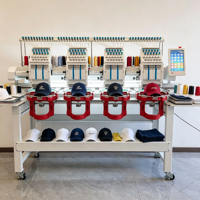 Machine à broder industrielle à succès pour la production de vêtements et d'habillement, fournie directement par l'usine