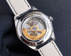 Bracelet en cuir pour hommes imperméable à la mode haut de gamme design personnalisé logo montre mécanique classique fabricant montre en gros - Product Image 5