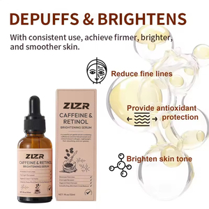 Suero Facial Natural de Niacinamida para Blanquear la Piel, Ojeras, Hinchazón, Arrugas, Retinol, Péptidos, Cafeína - Product Image 5