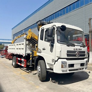 รถเครนติดรถบรรทุก Dongfeng 4x2 8 ตัน แบบ Knuckle Boom Crane ราคาโรงงาน ขาย - Product Image 6