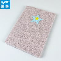 Kawaii Niedliches Weiches Plüsch-Notizbuch für Schüler und Kinder Flauschiges Cartoon Mini-Tagebuch Notizheft