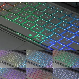 เคสคีย์บอร์ดหมุนได้ 360 องศาสำหรับ iPad 11 นิ้ว คีย์บอร์ดเรืองแสงพร้อมแทร็คแพด ฝาปิดคีย์บอร์ดแบบพับได้ ผลิตภัณฑ์จีน - Product Image 4