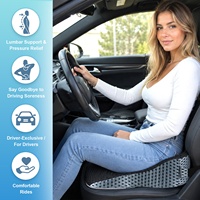 Oreiller orthopédique en mousse à mémoire de forme, soutien lombaire, ultra doux, pour hanches, étudiants, femmes, bureau, avion, voyage, portable, avec housse