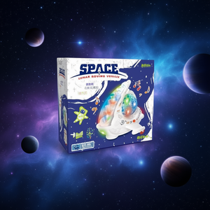 Space Lunar Roving Vehicle Electric Rotating Spaceship Battery Operated For Kids Age 5 7 Years Educational Toy - Product Image 2