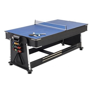سعر المصنع رخيص 4 في 1 حمام سباحة متعدد تنس طاولة طعام رياضية داخلية - Product Image 2
