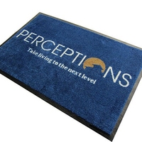 Gardez votre logo personnalisé tapis couleur étoile logo tapis logo tapis anti-poussière