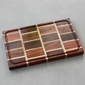 Durable Acacia <b>Wooden</b> Chopping Board Brick Pattern Kitchen Use Meat Vegetables Bread OEM Private Label Wholesale Bulk Exporter - Product Image 4