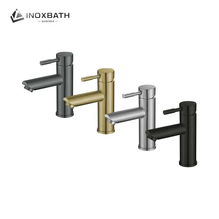 INOXBATHメーカーsus304カスタムカラー洗面器シンク水栓ミキサータップ浴室蛇口タップ