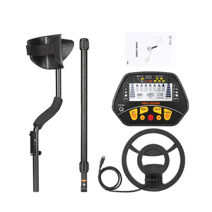 Detector de Metales Profesional MD3028, Buscador de Metales Industrial con Pantalla LCD, 2 Pilas AA, 1 Año de Garantía, Uso Subterráneo, 8 MD3028 Gold - Product Image 1
