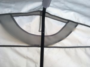 <span class=keywords><strong>Tente</strong></span> de garage pliable portable pour vélo et <span class=keywords><strong>moto</strong></span>, avec structure en fer gris, imperméable et durable - Product Image 3