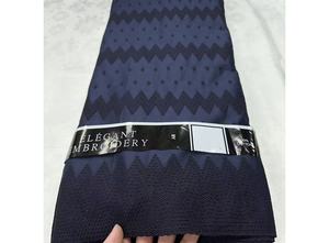 Tissu de dentelle polonaise africaine blanc suisse Tissu de dentelle en coton poli <span class=keywords><strong>Luxe</strong></span> Men Lace Party High Quality Wedding - Product Image 4