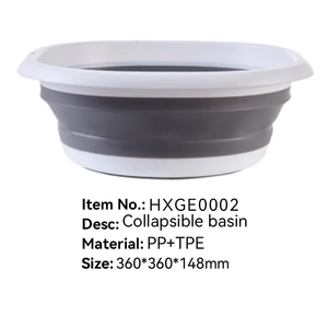 HAIXIN Grand lavabo pliable en <span class=keywords><strong>plastique</strong></span> PP Lavabo pliable - Product Image 4