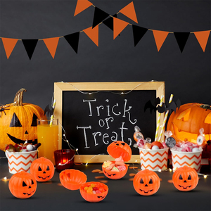 24 piezas <span class=keywords><strong>calabaza</strong></span> Halloween tratar dulces contenedores niños regalos Halloween fiesta Scavenger Hunt juegos regalo caja ciega - Product Image 6