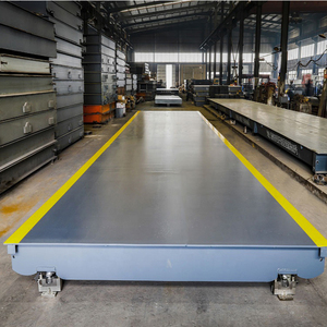 3*18 मीटर 150 इलेक्ट्रॉनिक वेटब्रिज ट्रक स्केल उद्योग पैमाने पर उत्पादन अनुभव स्टील डेक ट्रक स्केल - Product Image 3