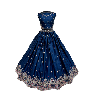 Colecciones de Terciopelo para Novias Indias con Trabajo Zarkhan de Fabzone FZBELLA - Product Image 1