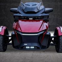 YongJin Autres accessoires d'éclairage de voiture Lumière d'accentuation Lumière de capot avant avec DRL pour Can Am Spyder RT 2020-2024