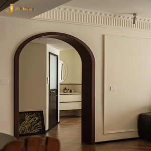 Marco de Puerta Arqueado Moderno de Acero Inoxidable C19, Perfil de Fabricación Metálica para Decoración Interior Comercial de Villas y Restaurantes - Product Image 5