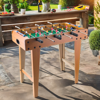 SUNEYE Jeux de table de football en salle pour enfants en MDF durable avec plastique pour les enfants de tous âges et les amateurs de balles