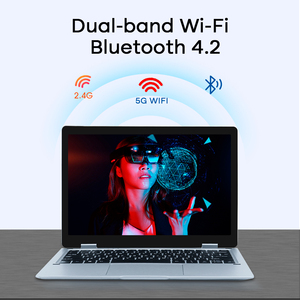 11.6 "Touch Screen Laptop <span class=keywords><strong>8GB</strong></span> <span class=keywords><strong>RAM</strong></span> 512GB SSD 360 gradi Flip Intel Celeron N4000 Computer portatile Window s 11 Notebook <span class=keywords><strong>PC</strong></span> - Product Image 5