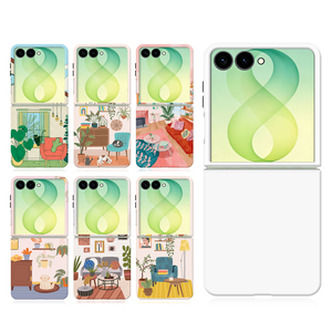 For Samsung Galaxy Z Flip 8 Sublimation 3D 2in1 Magnetic TPU <b>PC</b> Case Coated Blank DIY Custom Print <b>Wireless</b> Charging Cover - Product Image 6