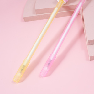 MiAx Unicorn Gel Pen 0.5mm Fine Point Cute Cap Student Office Stationery - Product Image 4