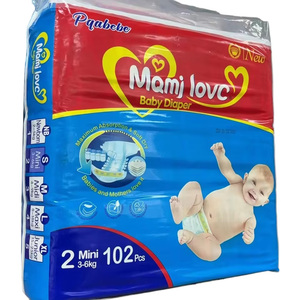Couches Jetables Bébé en Gros d'Usine de Quanzhou, Couches Grande <span class=keywords><strong>Taille</strong></span> avec Grand Emballage Bleu - Product Image 1