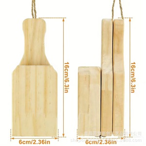 Presse à bananes en bois transfrontalière, hachoir à pommes de terre pliable, presse à crêpes en bois massif, outil de cuisson de cuisine - Product Image 4
