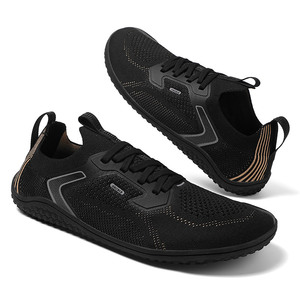 Logotipo personalizado Flexible Soft Wide Fit <span class=keywords><strong>0</strong></span> <span class=keywords><strong>Drop</strong></span> Sole Hombres Mujeres Minimalista Descalzo Cross Trainer Shoes Grounding Earthing Shoes - Product Image 3