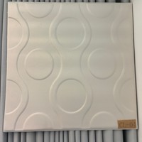 Plaques de plafond décoratives 3D en polystyrène expansé blanc
