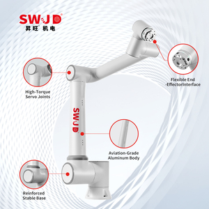 Bras robotisé collaboratif SWJD 6 axes, charge utile 30 kg, portée 1403 mm, pour tâches de palettisation et d'empilage lourdes - Product Image 3