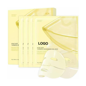 Mascarilla Facial en Gel Aclarante con Ácido Kójico y Cúrcuma MEDIICUB, Paquete de 4 Unidades - Product Image 1