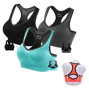 Oem sutiã esportivo acolchoado, mulheres, sutiã de treino, apoio, fitness, yoga, dropshipping