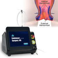Appareil laser portable 2026 980nm 1470nm pour la chirurgie des hémorroïdes, la fistule hémorroïdale, la fissure et le sinus, à intervention minimalement invasive