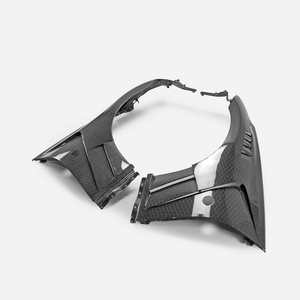 Guardabarros Delantero de Fibra de Carbono con Tejido de Panal de Abeja de Lujo EPR para 370Z Z34 (2009 en Adelante), Estilo EPA con Ventilaciones Superiores Abiertas - Fácil Instalación - Product Image 1