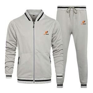 Chándal Deportivo con Capucha y Cremallera para Hombre, al por Mayor, OEM, Personalizado con Logotipo, Colorido y Elegante - Product Image 1