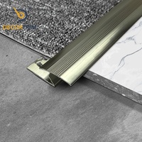 DECORTRIM Vente en gros d'usine, bande de fixation pour tapis de conception moderne, accessoires de revêtement de sol pour l'installation de tapis, bordure de finition
