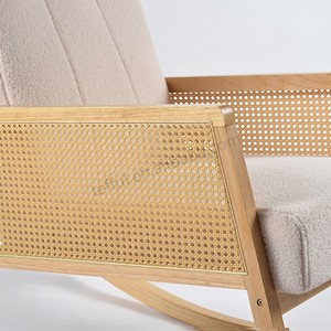 Chaise berçante d'allaitement Boucle Teddy à prix compétitif avec couleur personnalisée pour maman - Product Image 4