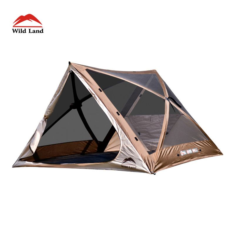 Wild Land Triangle Hub Screen Tent - Easy Setup & Waterproof