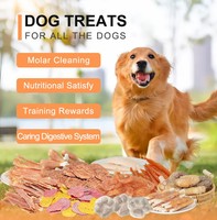 Offre Spéciale : Friandises pour chiens et chats – Tranches de poulet et légumes, riches en protéines et en viande, saveurs variées, chips de poulet