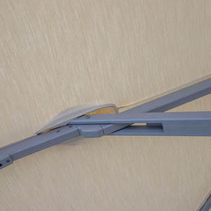 Mia Custom Restaurant Sombrillas cuadradas para jardín Doble dosel A prueba de viento <span class=keywords><strong>Patio</strong></span> Paraguas Piscina Mercado Paraguas voladizo al aire libre - Product Image 5