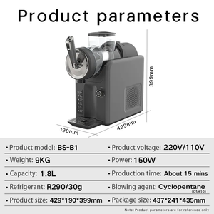 2025 mới đa chức năng thương mại và nhà slushie Máy đông lạnh uống slushy Maker nhỏ mềm phục vụ Máy làm kem - Product Image 6