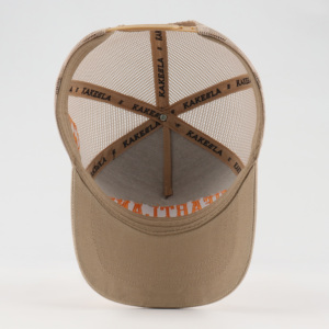 Özel yüksek kalite 5 Panel Polyester nakış <span class=keywords><strong>Logo</strong></span> Mesh Snap geri beyzbol şapkası, klasik düz kamyon Gorras, spor şoför şapkası - Product Image 5