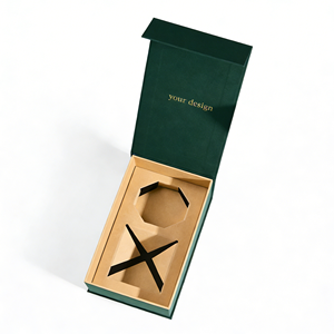 High Quality Foldable Magnetic Beauty Gift Box Rigid <b>Paper</b> <b>Packaging</b> for Personal Care Cosmetics and Fragrance Products - Product Image 5