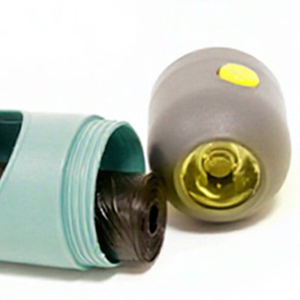 Contenedor de Almacenamiento de Bolsas de Basura con Luz LED y 1 Rollo de Bolsas de Basura de 10.8*4.1cm para Desechos de Mascotas - Product Image 4