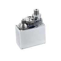 Servo Industrial Sin Escobillas PTK K9180 SSG-D 222kg con Engranaje de Acero Inoxidable 5BB 0.104s 60° CNC Aluminio 16.8V para UAV de Ala Fija