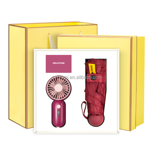 จัดส่งที่รวดเร็วขั้นต่ําต่ําร่มแคปซูลมินิพัดลมมินิสีชมพูกลับไปที่ของขวัญโรงเรียนชุดของขวัญขององค์กร - Product Image 5